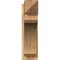 Ekena Millwork Legacy Arts & Crafts Rough Sawn Outlooker, Western Red Cedar, 8"W x 28"D x 28"H OUT08X28X28LEC03RWR - alternate 2